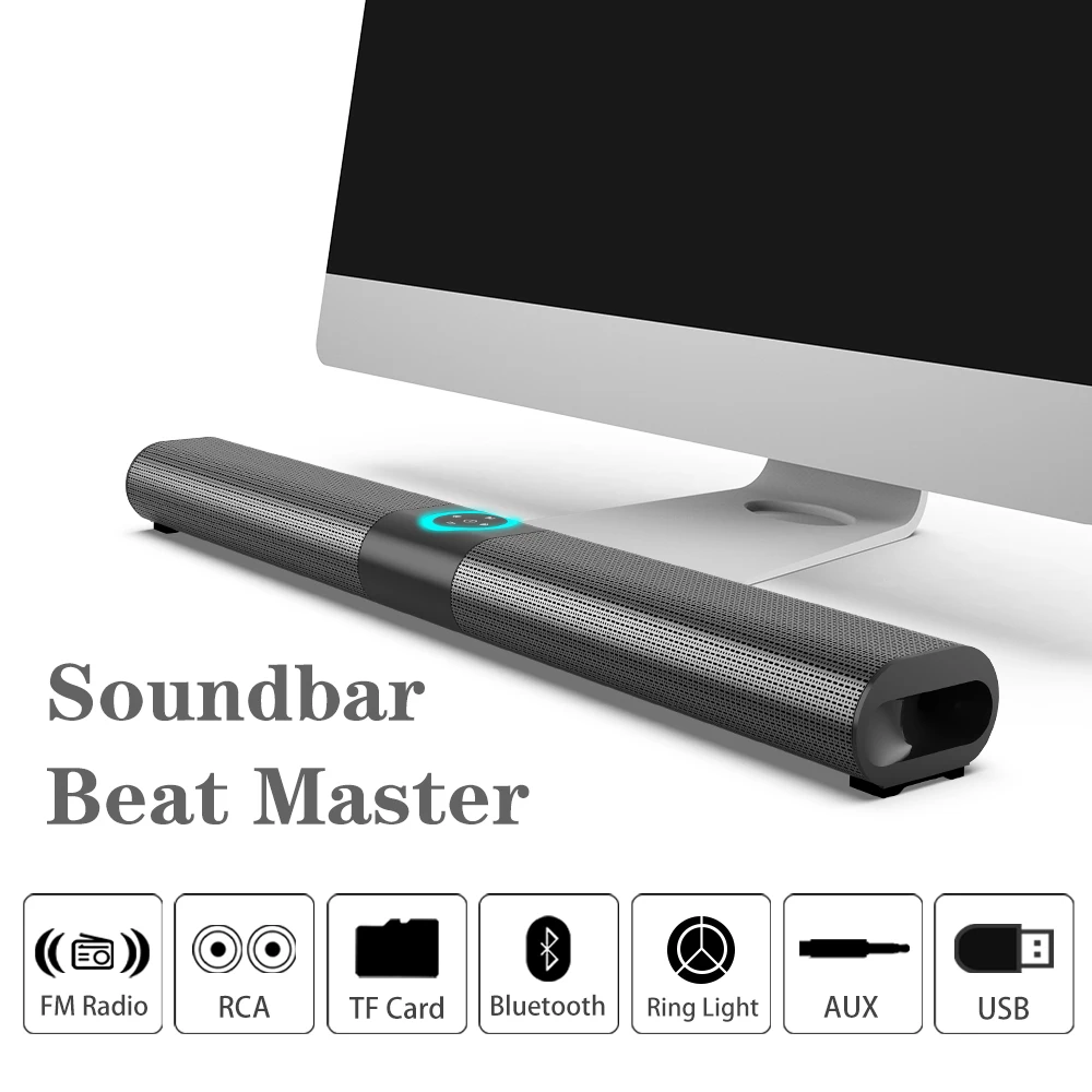 Experience the ultimate sound quality with our wireless Bluetooth soundbar. Whether you're watching movies or listening to music, the beat master will elevate your audio experience to a whole new level.