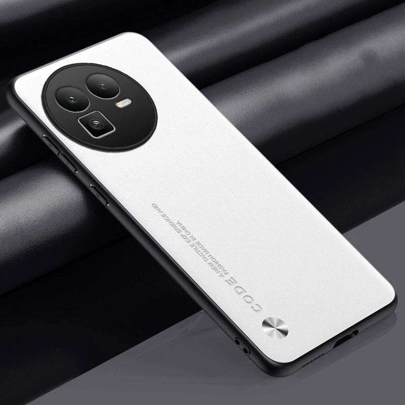 Luxury PU Leather Shockproof Phone Case - Full Protection Back Cover