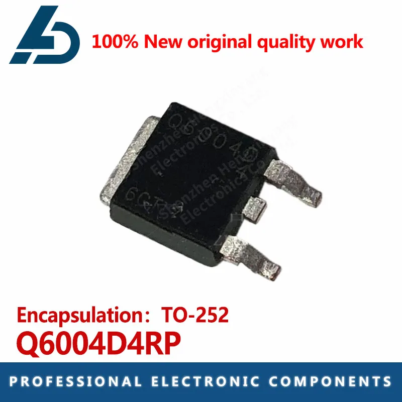 

10 шт Q6004D4RP посылка TO-252 600V 4A двунаправленный Тиристор Триод