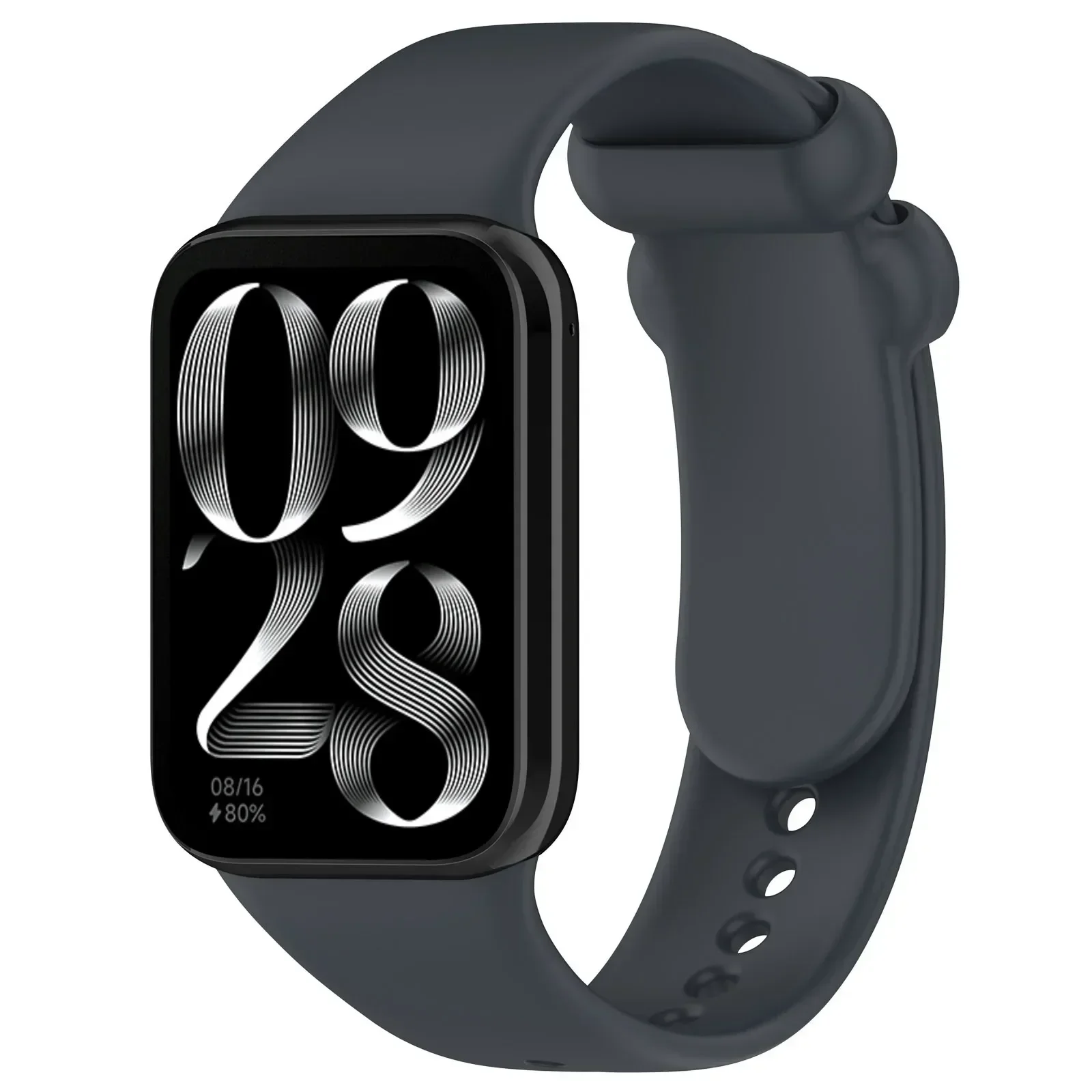 Silicone Sport Smartwatch Replacement Wristband - Adjustable Strap Bracelet Accessories