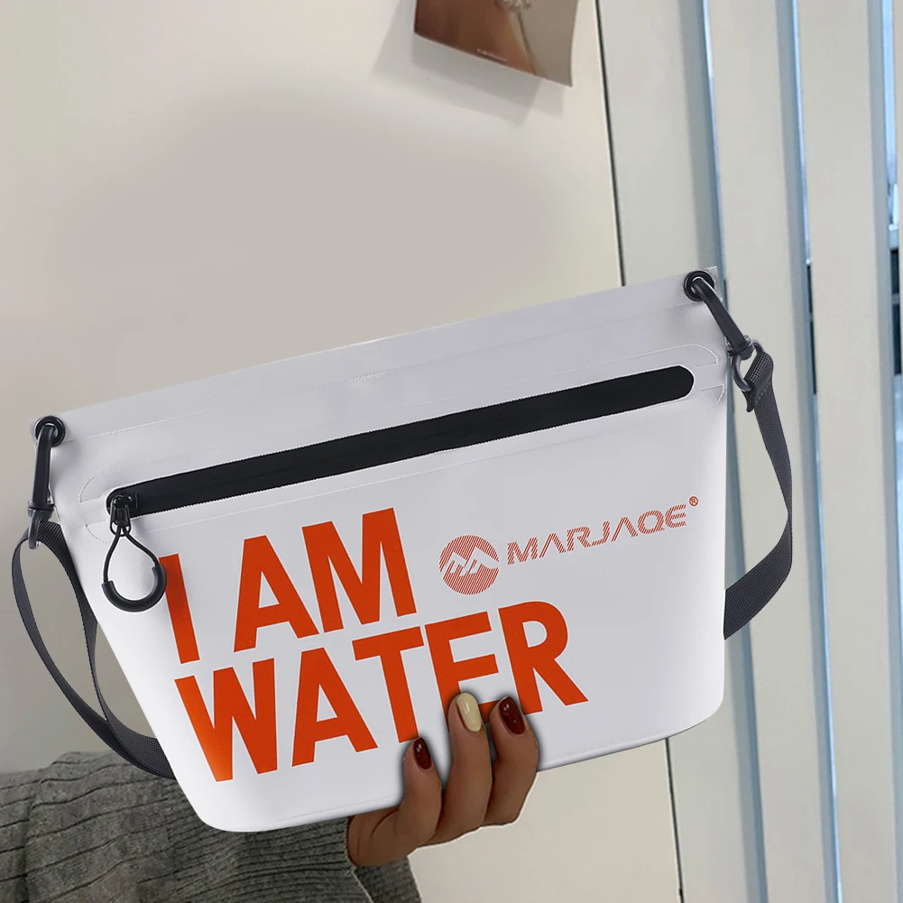 Waterproof Ski Drift Bags with Zipper PVC Mobile Phone Bags High-Capacity Portable Multifunctional Storable for Outdoor Sport