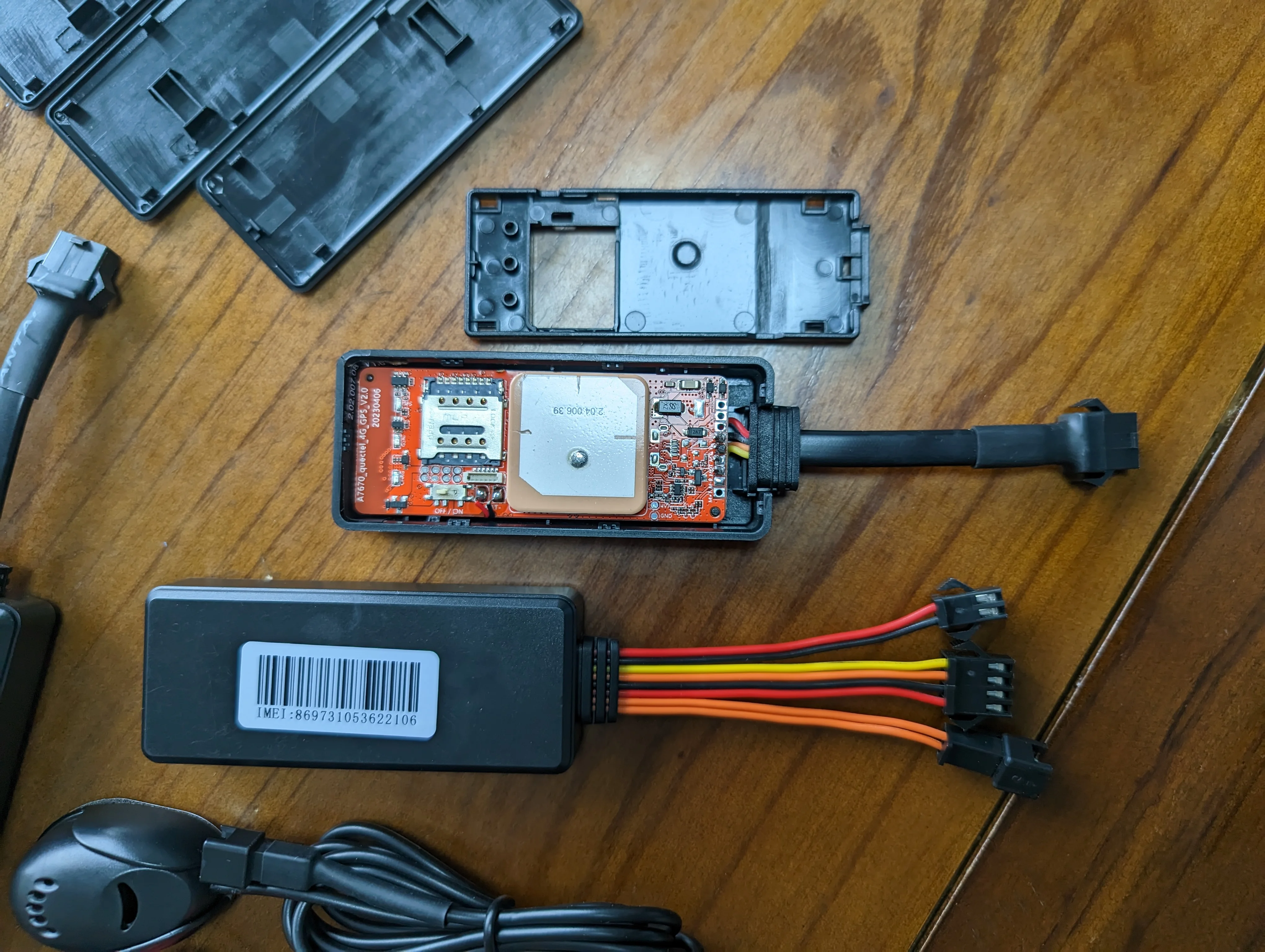 TS-V6M 4G 2G CAT1 SIMCOM 7670SA Vehicle GPS Tracker ACC Relay SOS Microphone by THINGSYS GT06 Protocol Brazil Bus Car Truck Bike