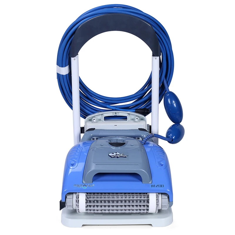 

High Quality Dolphin M200 automatic swimming pool cleaner/ China swimming pool robot