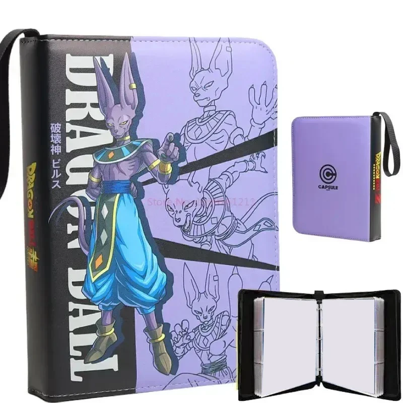 400pcs/900pcs Anime Dragon Ball Card Album Book Collection Card Storage Folder Hold Vegeta Iv Game Cards Binder Holder Kids Gift