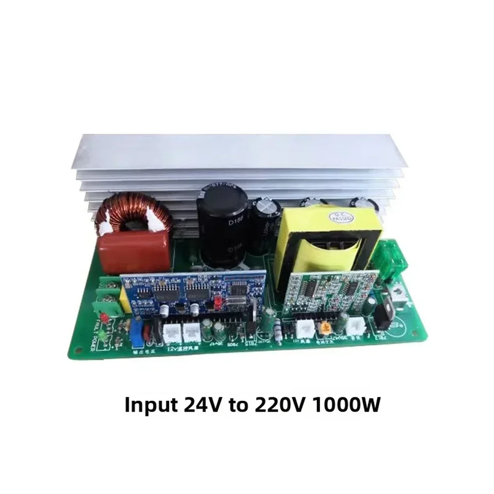 750W 1000W 순수 정현파 인버터 DC 12V 24V 48V - AC 220V 전력 변환기 회로 기판 부스트 컨버터 전력 변환