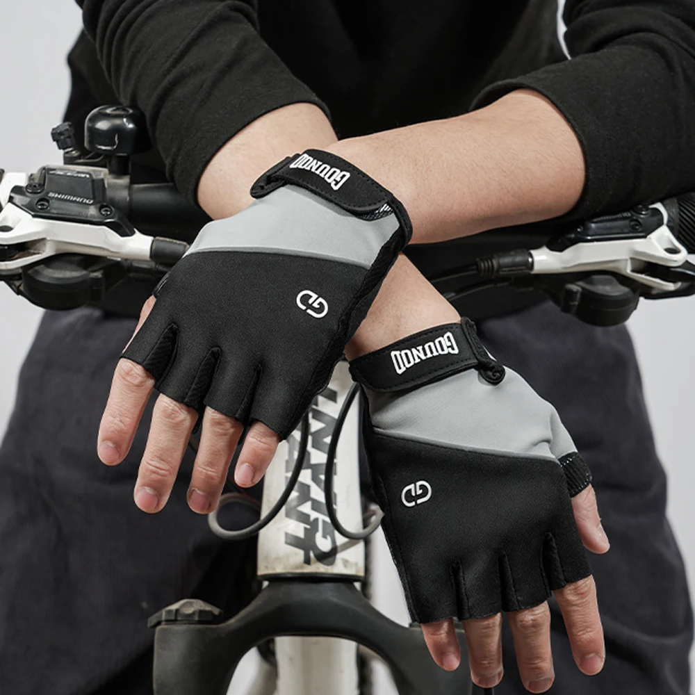Workout Gloves for Weightlifting Breathable Fitness Gloves for Cycling Exercise Training Climbing Excellent Grip Cushion Pads 6