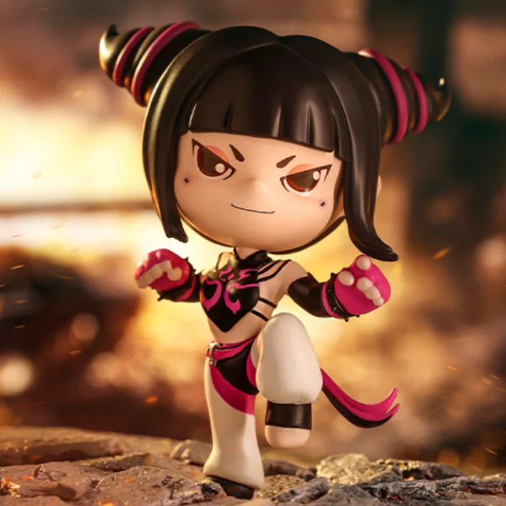 thumbnail image 1 of POP MART Street Fighter Duel Classic Character Series Blind Box Toy, figuras de acción Kawaii, caja misteriosa, regalo de cumpleaños para niños, 1 of 5