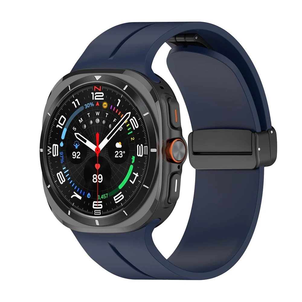 Magnetic Sport Silicone Watch Strap Bracelet