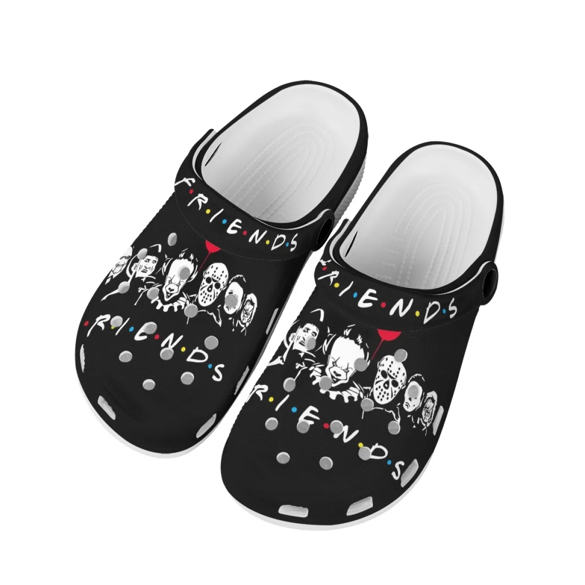 Horror Movie Friend Summer Men Slippers Comfortable Outdoor Sandals 2023 Beach Flip Flops Male Indoor Home Slides Bathroom Shoes