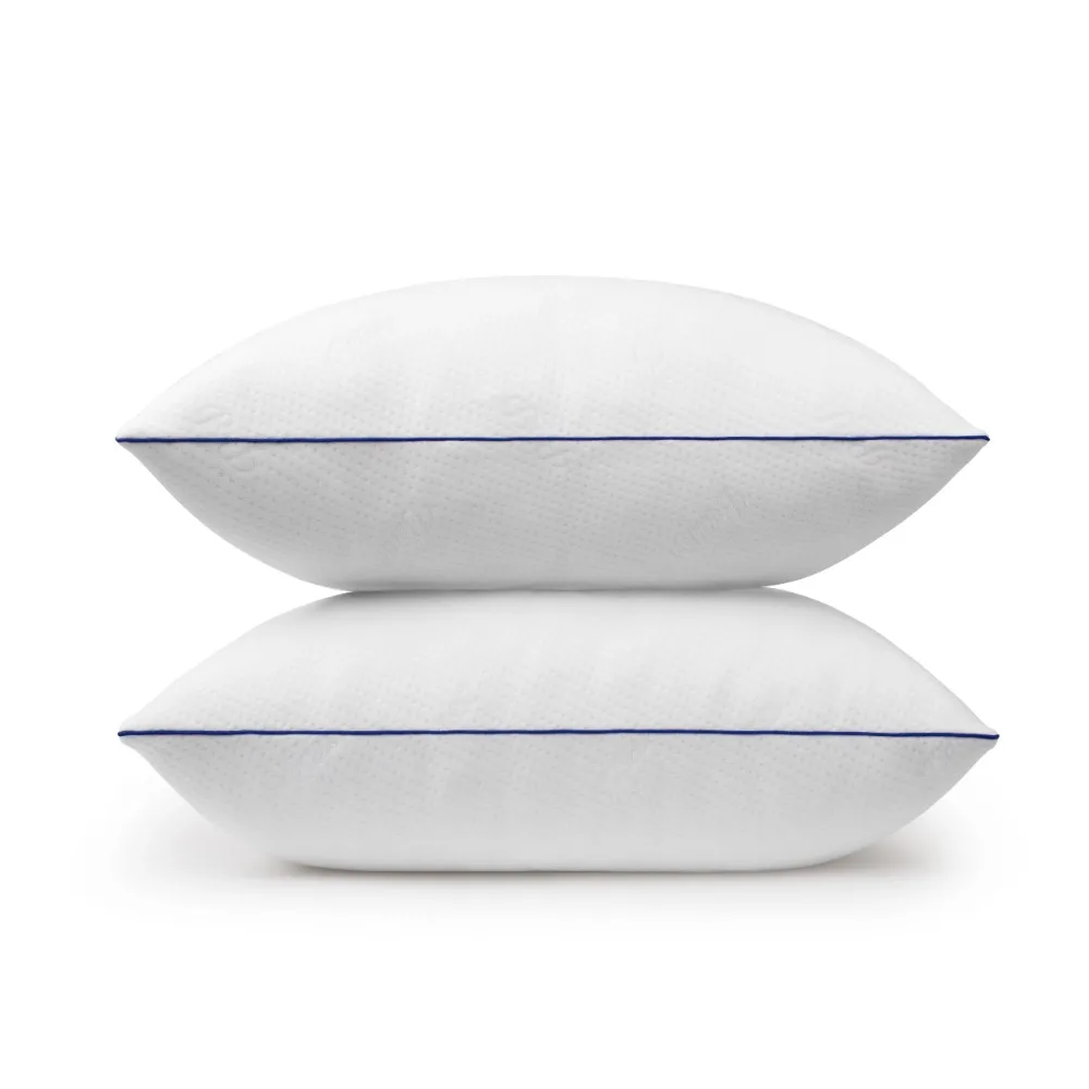

Fresh Sleep Foam Bed Pillow 2 Pack, Standard/Queen, Memory Foam