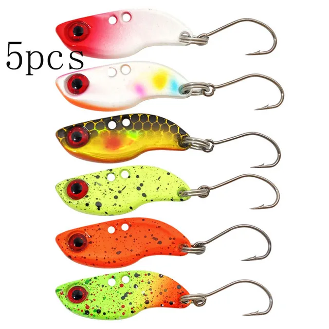 5PCS Hard VIB Fishing Lure Vibe Slow Sinking Vip Matel Fishing Lure  Equipment For Bass Trout Pike Perch Bass Fishing Lure Kits - AliExpress