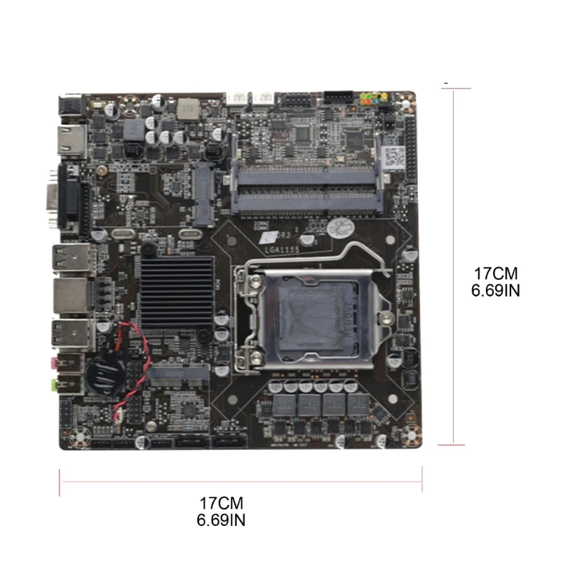 H61 ̴ ITX  LGA 1155 DDR3  Intel-Core -Pentium ӿ PC ̸ κ Celeron CPU