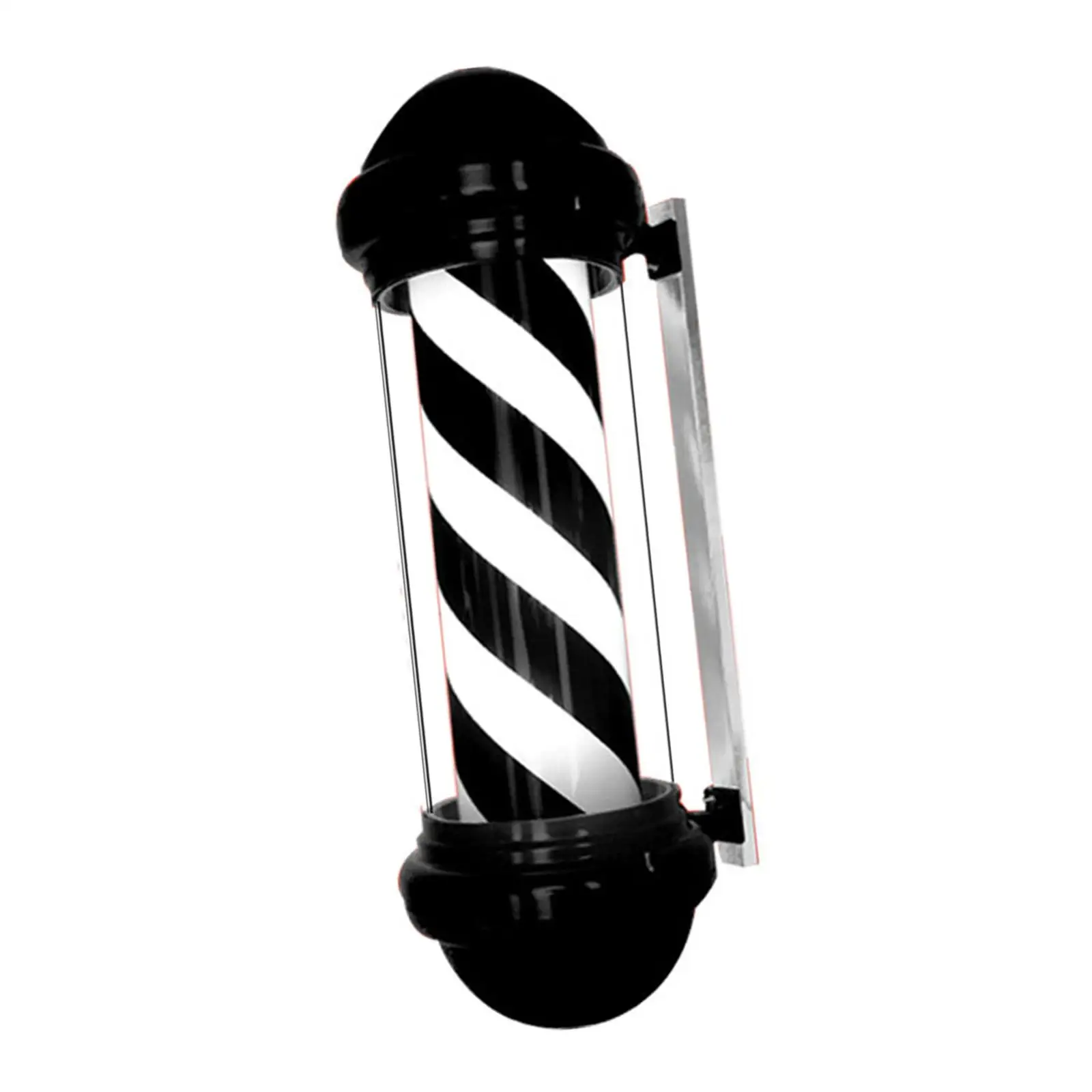Barber Pole Light Save Energy Decor Classic Style Insegne Al Neon Parrucchiere Parrucchiere Segni Aperti Strisce Rotanti Light Us Adapter