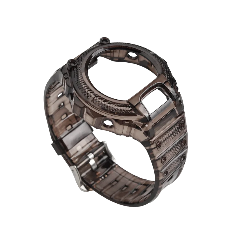 DW 6900 Case + strap for Casio G-Shock DW-6900 Transparent TPU