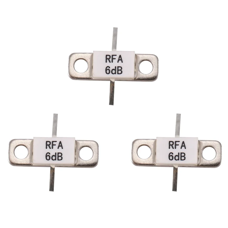 3X 6DB 감쇠기 플랜지형 100와트 6 DB 100W-6DB RFP 100W-6DB 100와트 DC-3.0 Ghz RFP 100W-6DB RFR 6-100-AT30