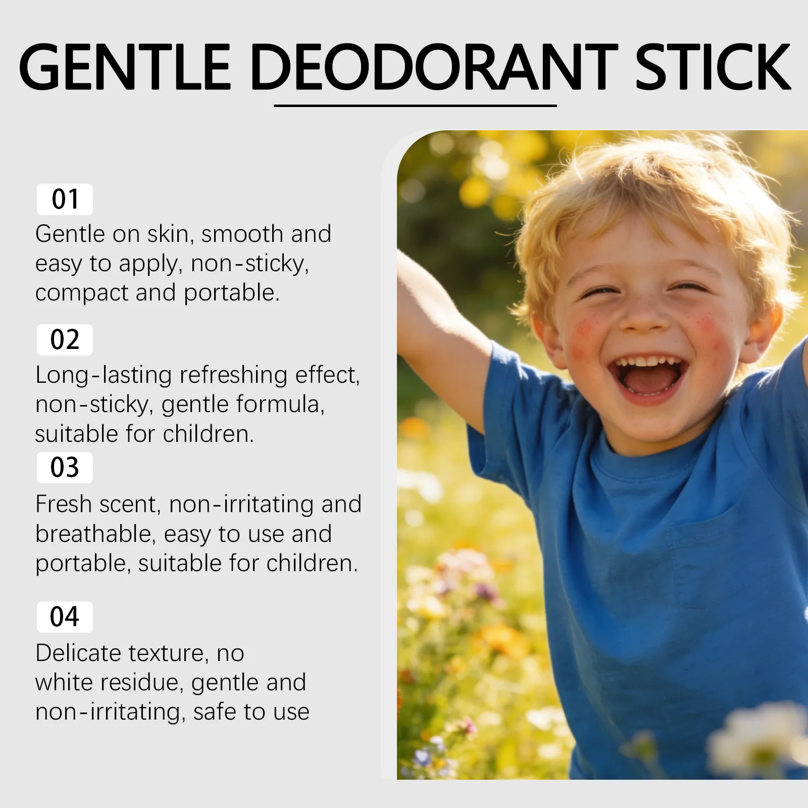Deodorant stick antitranspirant voor kinderen tegen zweet_voghion.com
