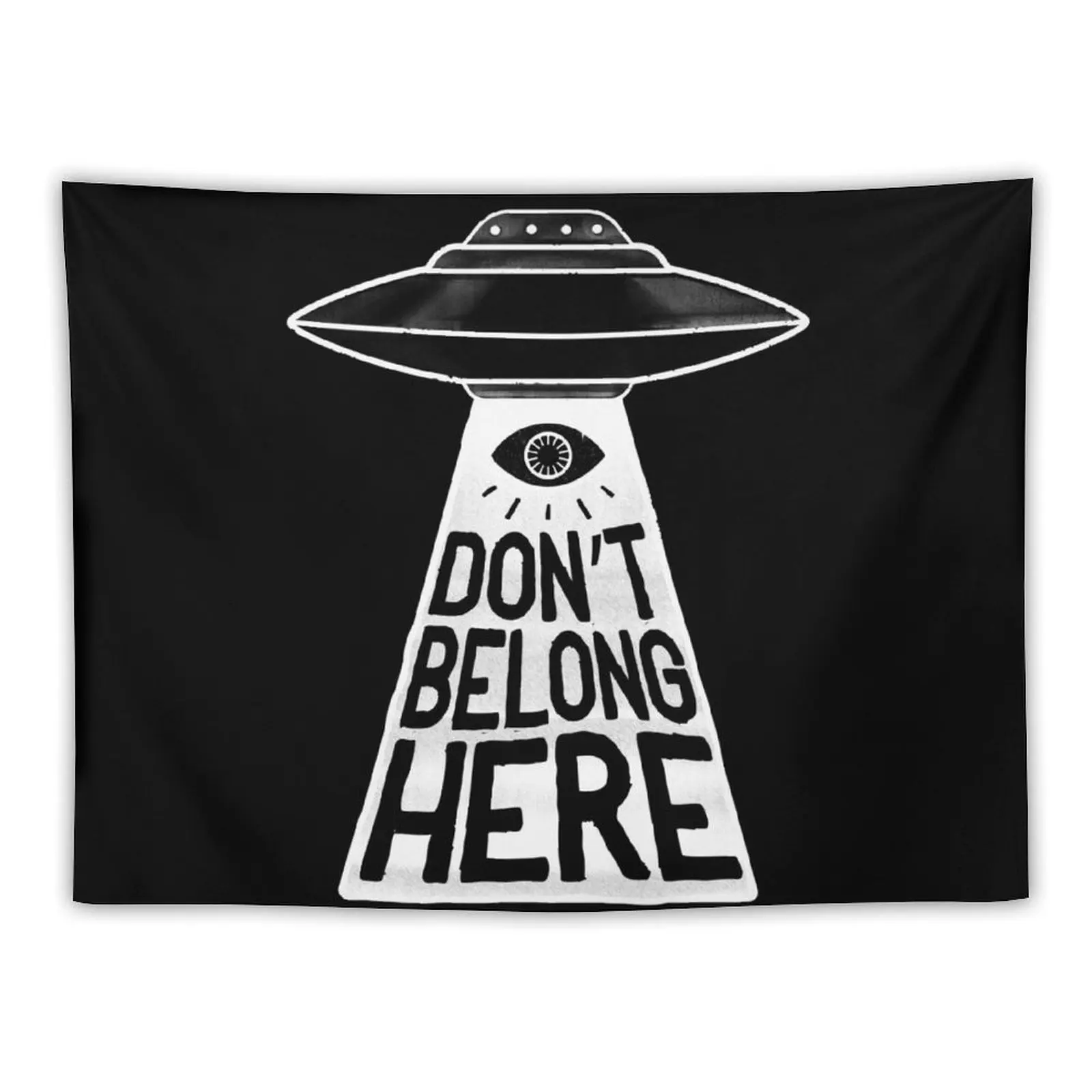 

Beam Me Up UFO Tapestry Room Decor For Girls Luxury Living Room Decoration Tapestry