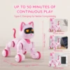 VEVOR Intelligent Remote Control Robot Cat Electronic Stunt Voice Command Programmable Touch-sense Music Song Children's Toys 6