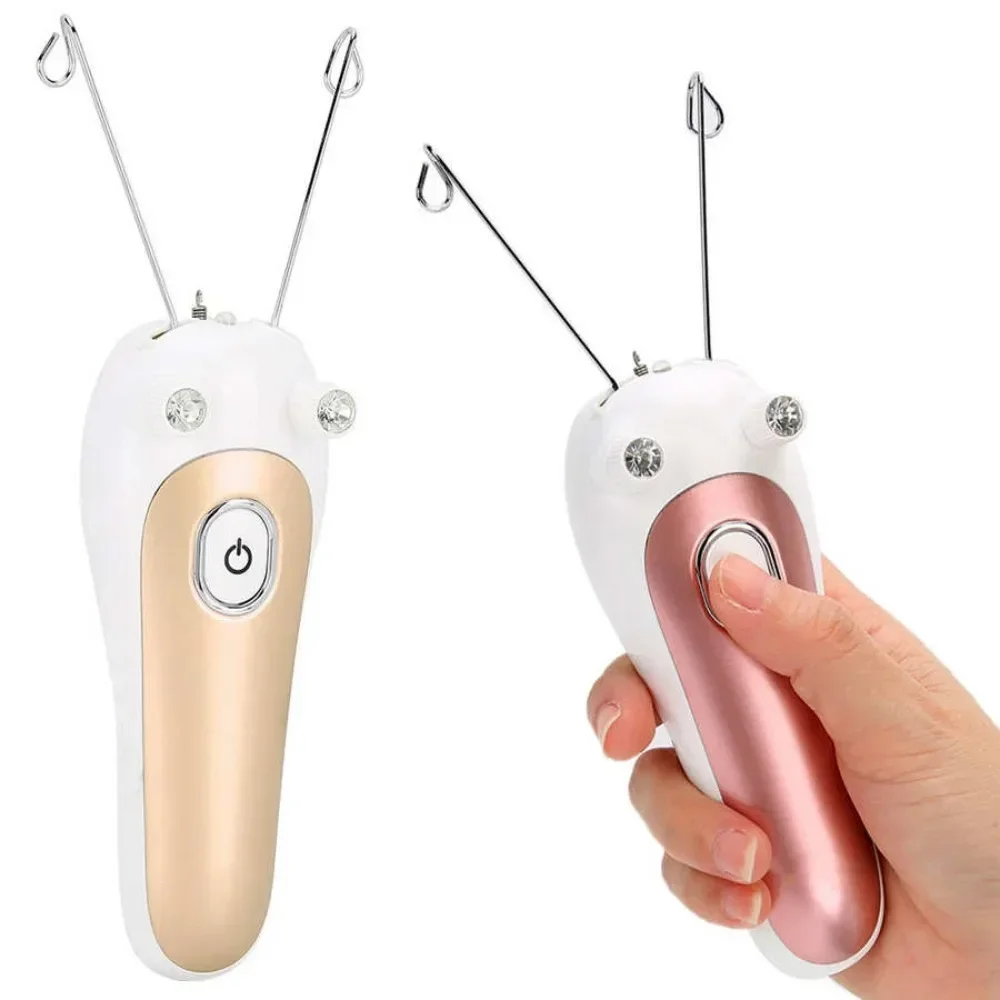 Electric Hair Remover Body and Face Hair Remover Cotton Thread Hair Remover SB Rechargeable Female Mini Hair Remover Beauty Care 2