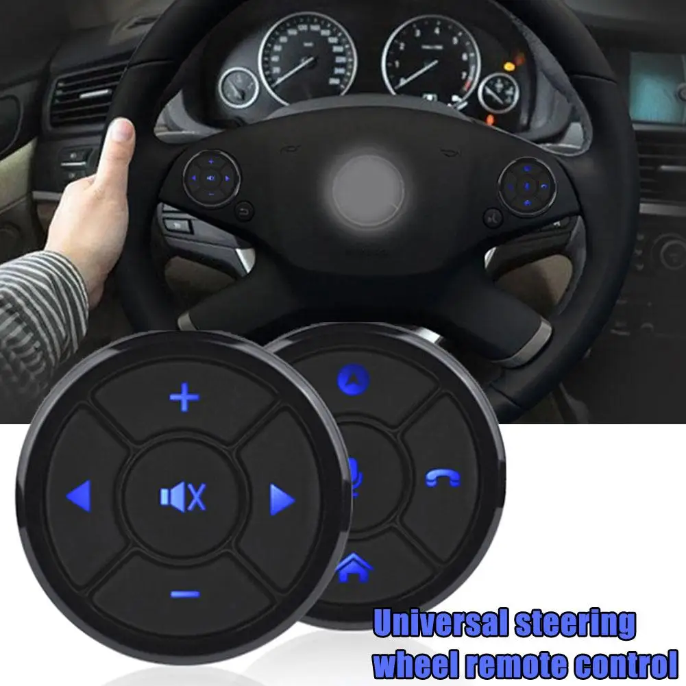 

Universal Steering Wheel Remote Control Multifunctional Steering Control In Keyboard 10Keys Car Car Wheel Intelligent Butto N2M4