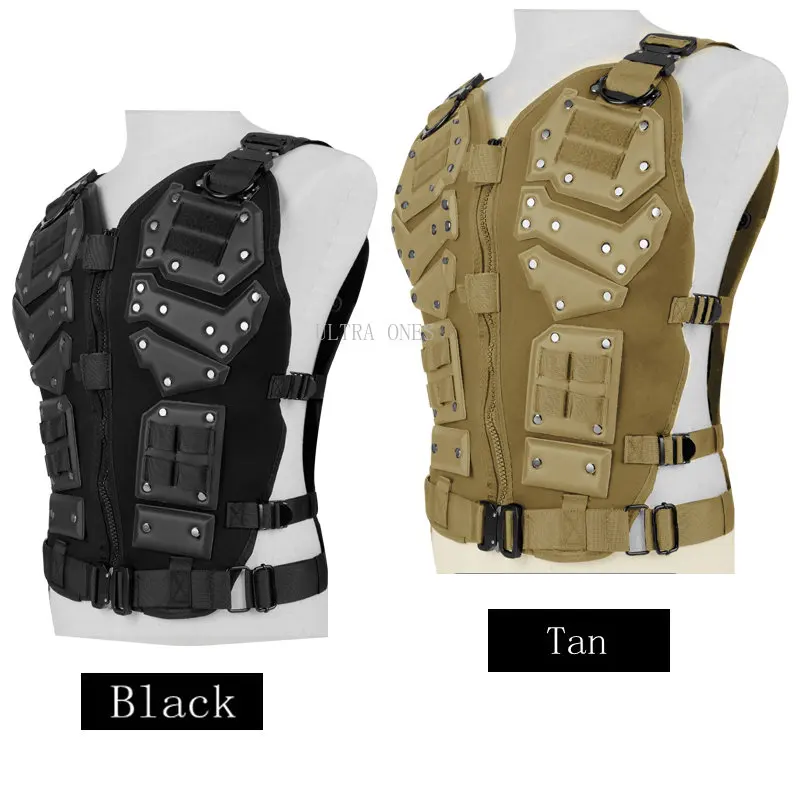Paintball Armor Vest Tactical Combat Hunting Shooting Cs Games Molle Shockproof Waistcoat Wargame Airsoft Comfortabl