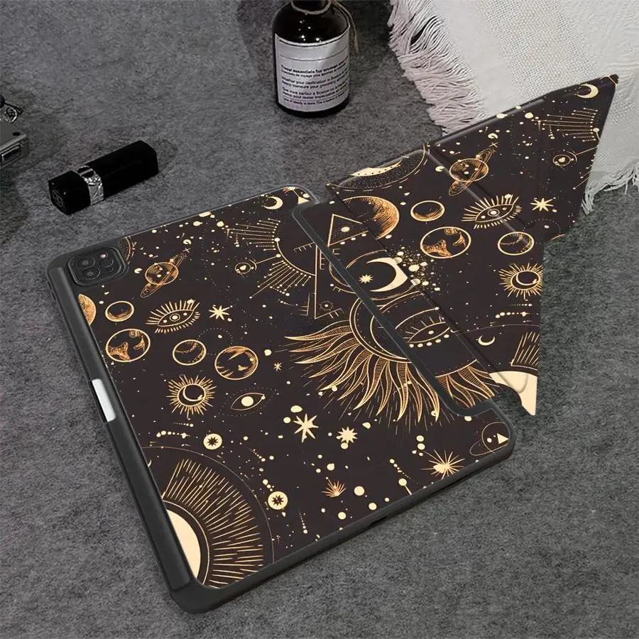 Galactic Tablet Case with Adjustable Holder and Enhanced Protection