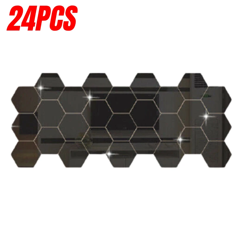 24PCS Black