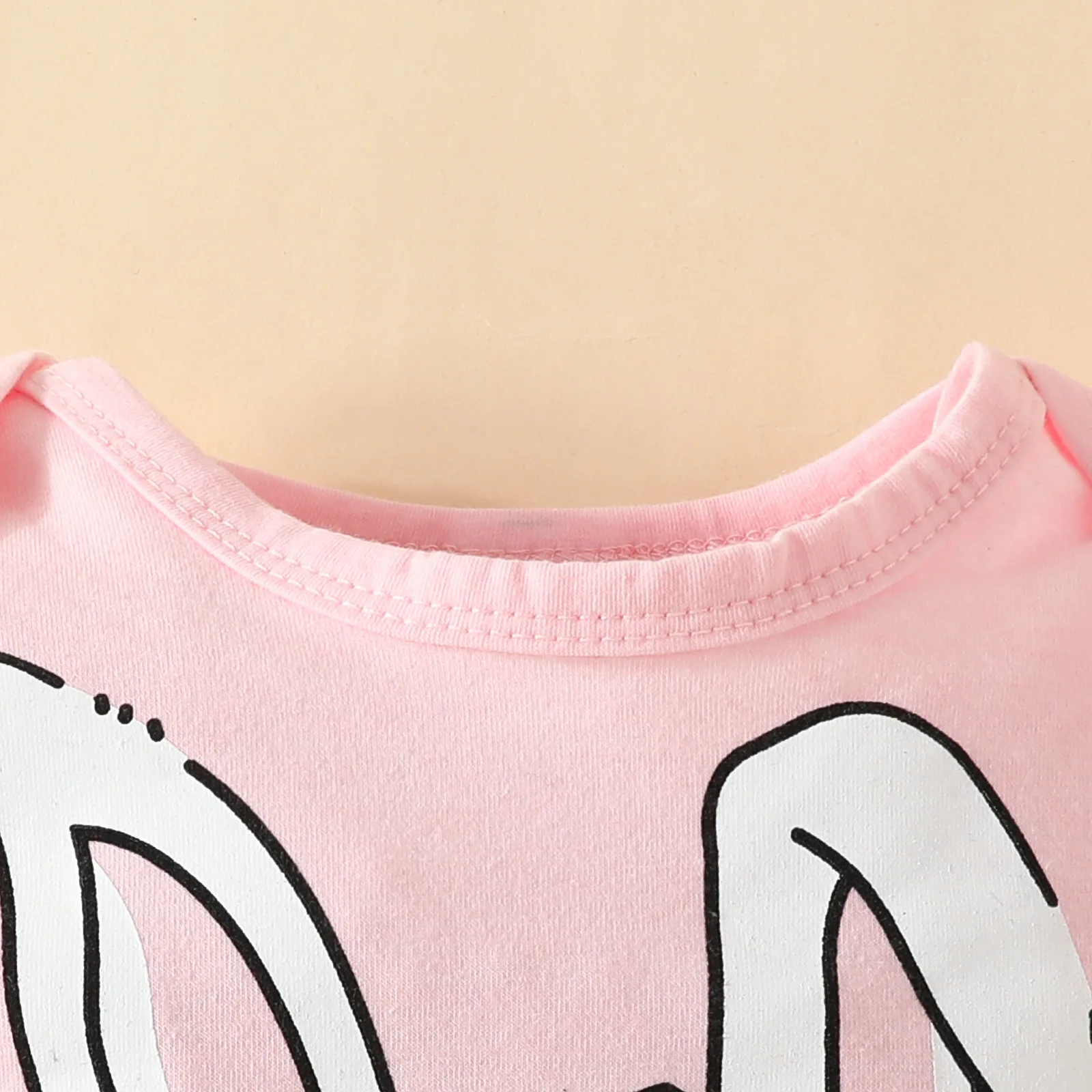 여아용 긴팔 레터 탑, 고양이 티셔츠, 베레모 3 종 세트, 부활절 선물, 6-18 개월 , 가을 및 용수철