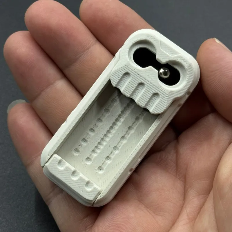 미니멀리스트 3D 플라스틱 EDC 피젯 슬라이더 기계식 자석 2-in-1 플레이 피젯 장난감 스트레스 해소 장난감 ADHD 도구 사무실 장난감