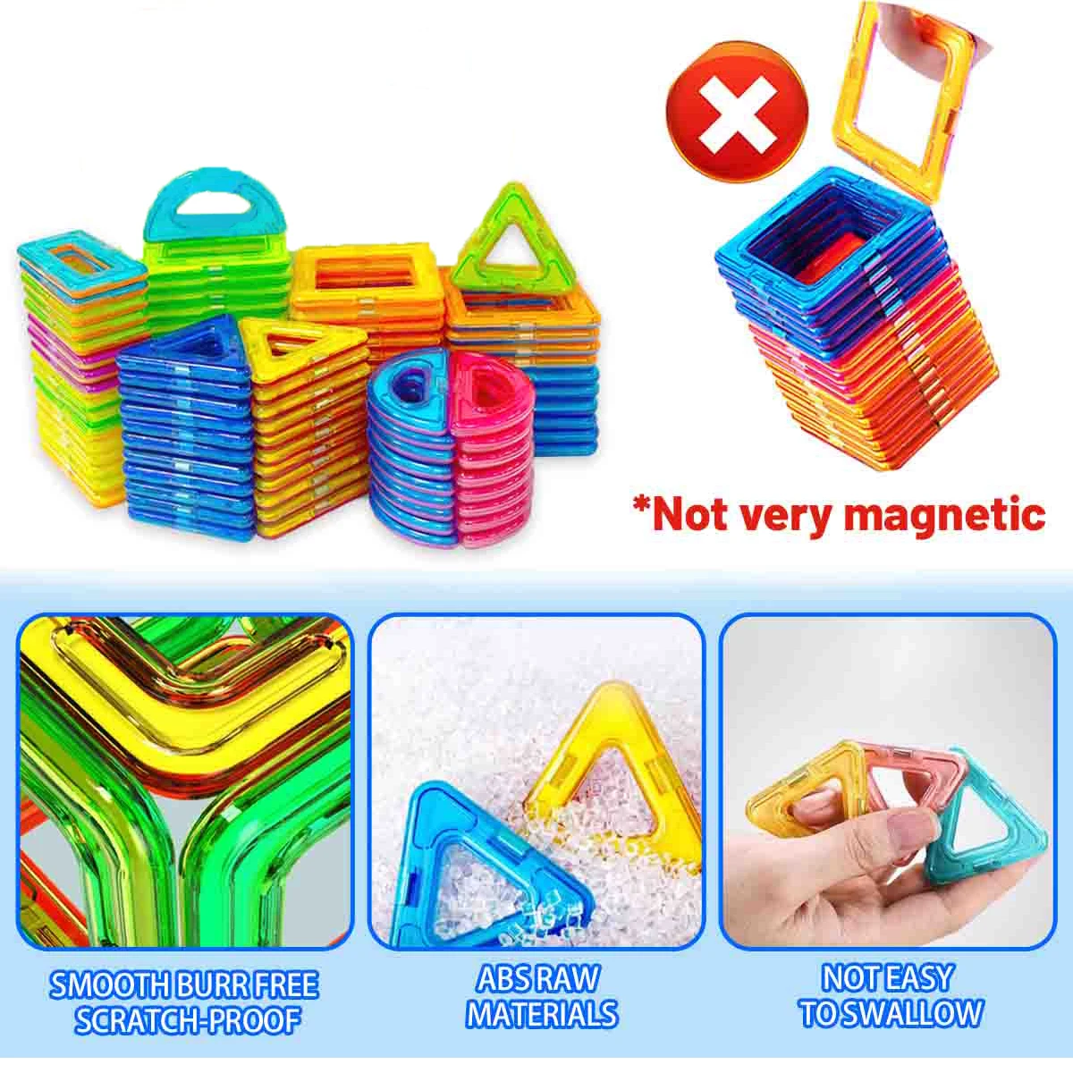 Magnetic Blocks Building Toys, Improve Creativity Hands-on Ability DIY Build Design Hands-on Brain Toy, Best Gifts for Boys and - 6