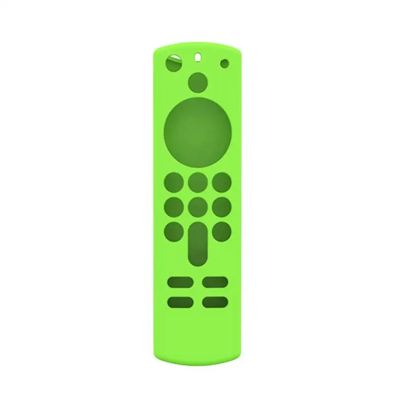 Silicone Remote Case Silicone Case Protective Cover For Alexa Voice Remote (3rd Gen) Remote Control Anti-drop Dustproof Case Shell