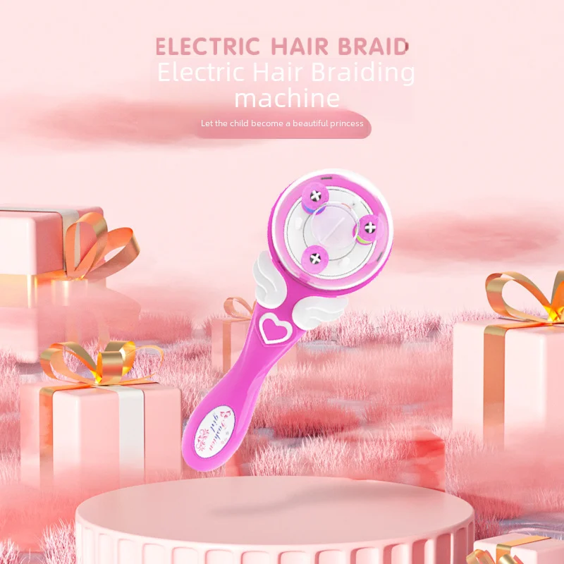 Magic Automatic Hair Braider Two-in-one Hair Stick Bling Accessories Diy Handmade Ornaments Girls Toys