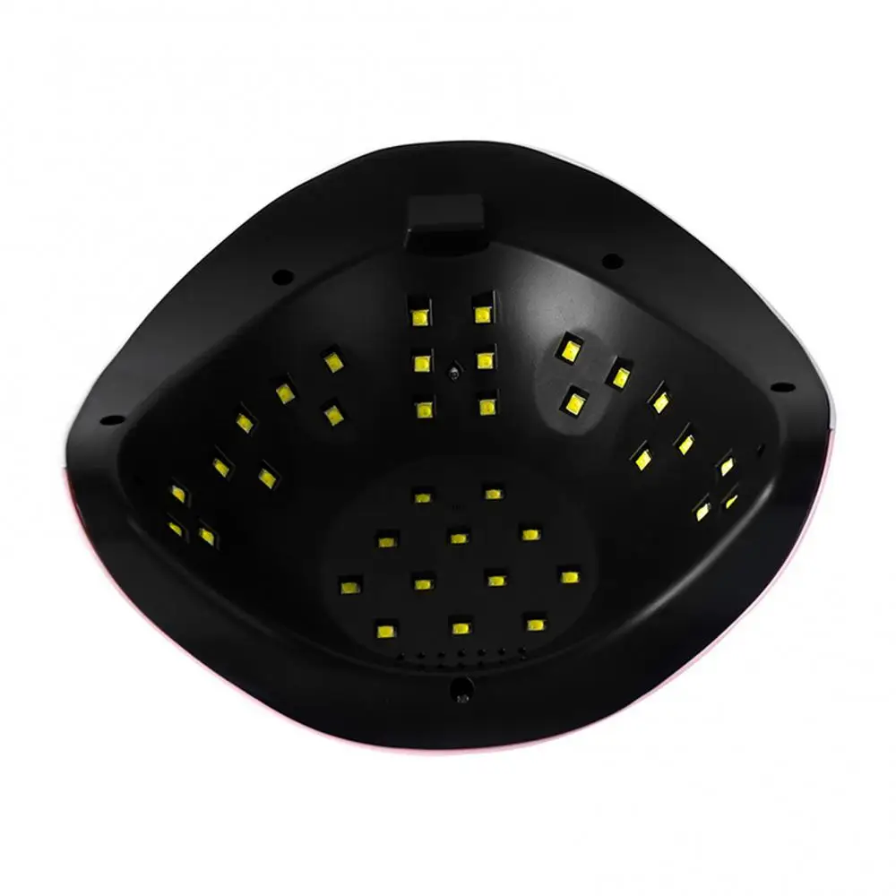 손톱용 UV LED 램프, 휴대용 젤 광택제 건조 램프, 4 기어 타이머, 전문 네일 드라이어, 매니큐어 장비 도구
