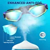 Professional Swimming Goggles Men Women Anti Fog UV Protecion Waterproof Swimming Glasses Swim Eyewear with Nose Clip Earplugs 3