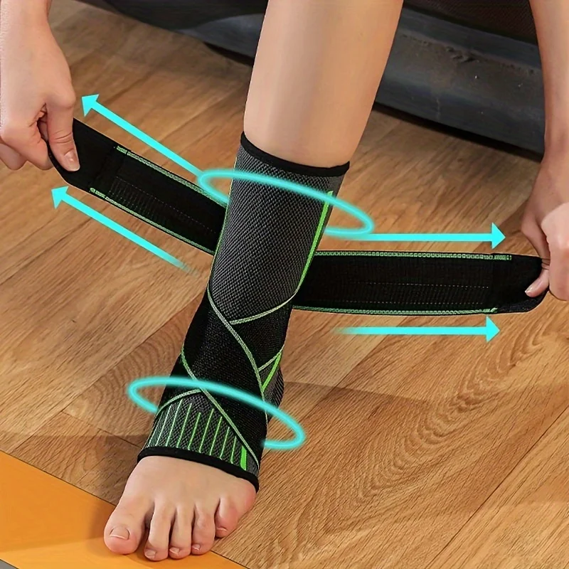 Fitness Ankle Straps Ankle Straps Ankle Support Ankle Support Brace 1Pc Ankle Support Brace Adjustable Straps Foot Heel