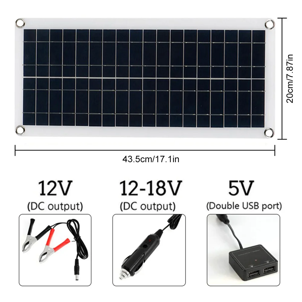 Kit de carregamento do painel solar, barco