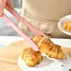 Silicone Food Toast Tongs Trivet Tongs for Kitchen Tongs Non-slip Cooking Clip Clamp BBQ Salad Tools Grill Kitchen Accessories 4