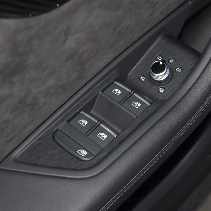 アウディA4B9,8W,2020-2025用の車内ステッカー,リフトウィンドウ,ギア