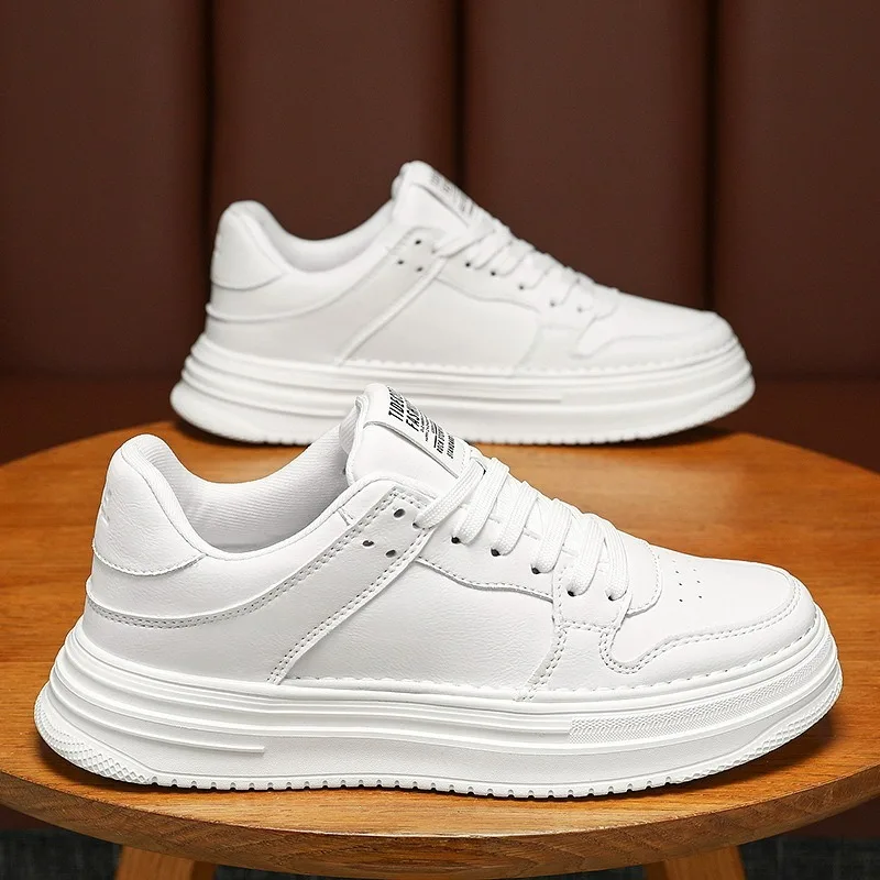 

Men's Shoes 2024 High Quality Fashion Sneakers Student All-match White Skateboarding Shoes Casual Shoes for Men Tenis Masculino