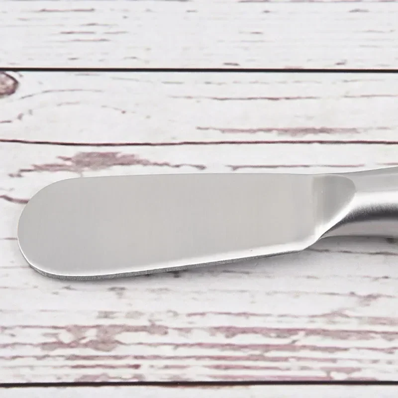 Stainless Steel Cheese Knife Butter Cutter Kitchen Baking Tool Cake Cream Spatula Scraper Breakfast Sandwich Slicer Jam Spreader