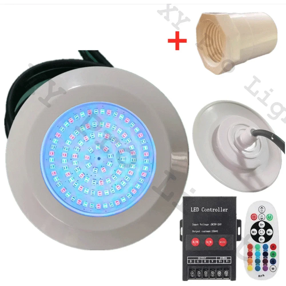 Description Picture 2 of item12W RGB LED Pool Light DC12V Bluetooth APP Control Outdoor/Indoor Underwater Scenes,Fountains,Landscapes-Piscina Luz Spotlights