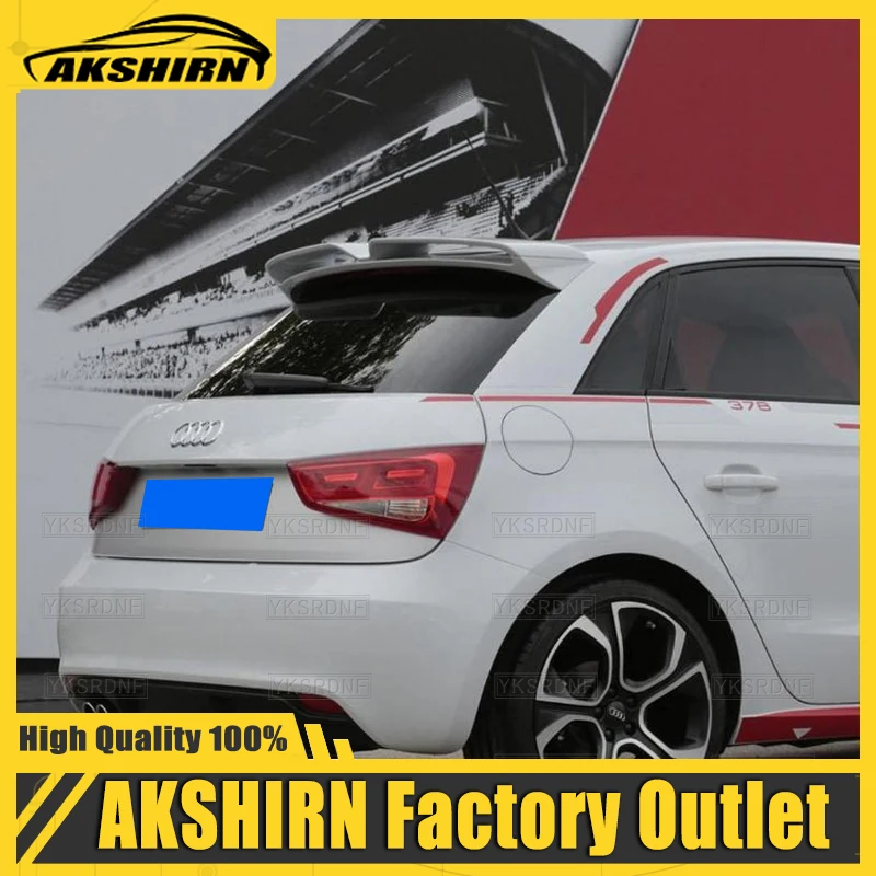 

For Audi A1 R18 2010-2014 High Quality Carbon Fiber Rear Boot Wing Spoiler Rear Roof Spoiler Wing Trunk Lip Boot Cover