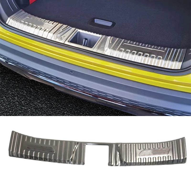 

Car Accessories For Chevrolet Trax Seeker 2023 2024 Stainless steel Rear Trunk Inside Bumper Protector cover sill guard Trim