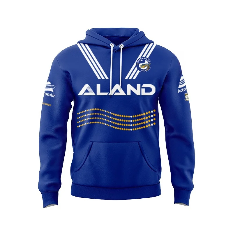Parramatta Eels High Quality Hoodies/Retro/Legion/Home/Away/Training Clothes, High Quality Hoodies