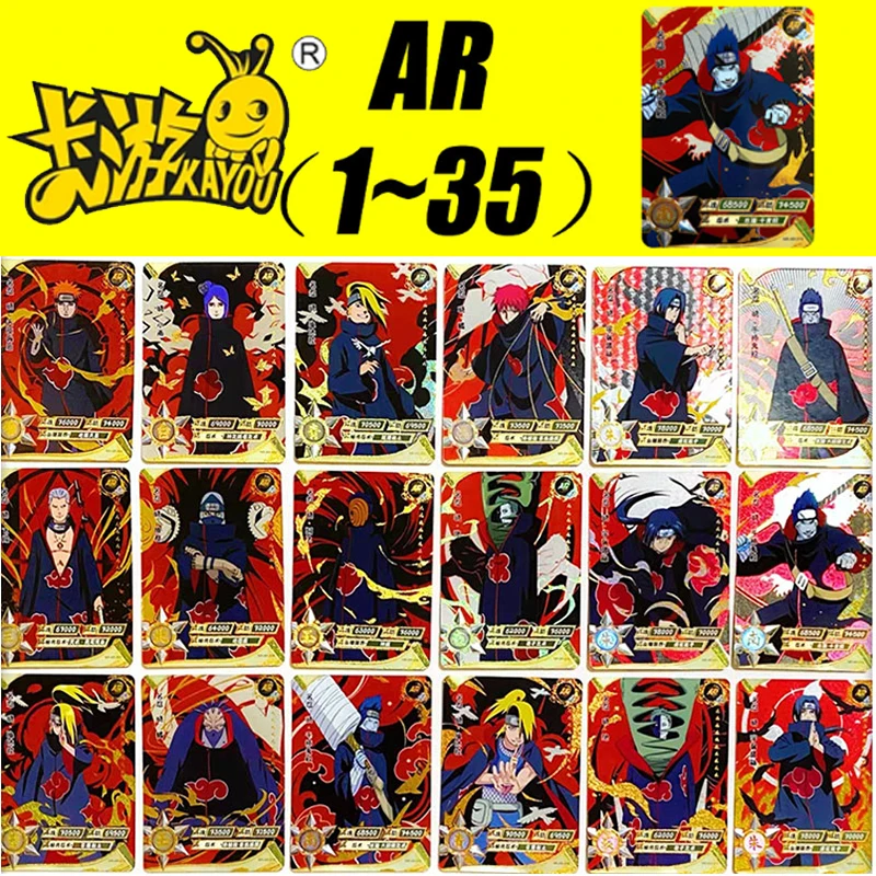 Kayou Ar Card 1 ~ 36 Series Naruto Hidan Senju Tobirama Rare Limited Edition Collection Card Christmas Birthday Gift Game Toys
