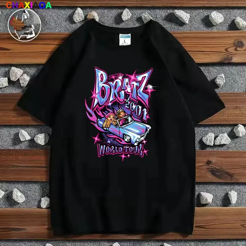 Y2K Aesthetic T-Shirt Bratz World Tour - Aesthetic Shop  Aesthetic t  shirts, 90s shirts graphic tees, Y2k shirts