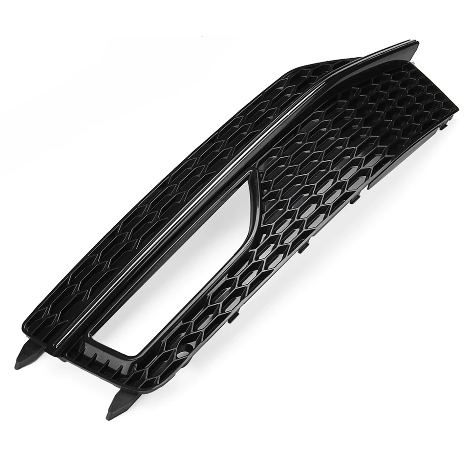 Grille De Protection Antibrouillard Avant Pour Audi A4 B8 S4 S-Line 2012-2015 - ABS Chromé Gauche/droite, Remplacement Direct