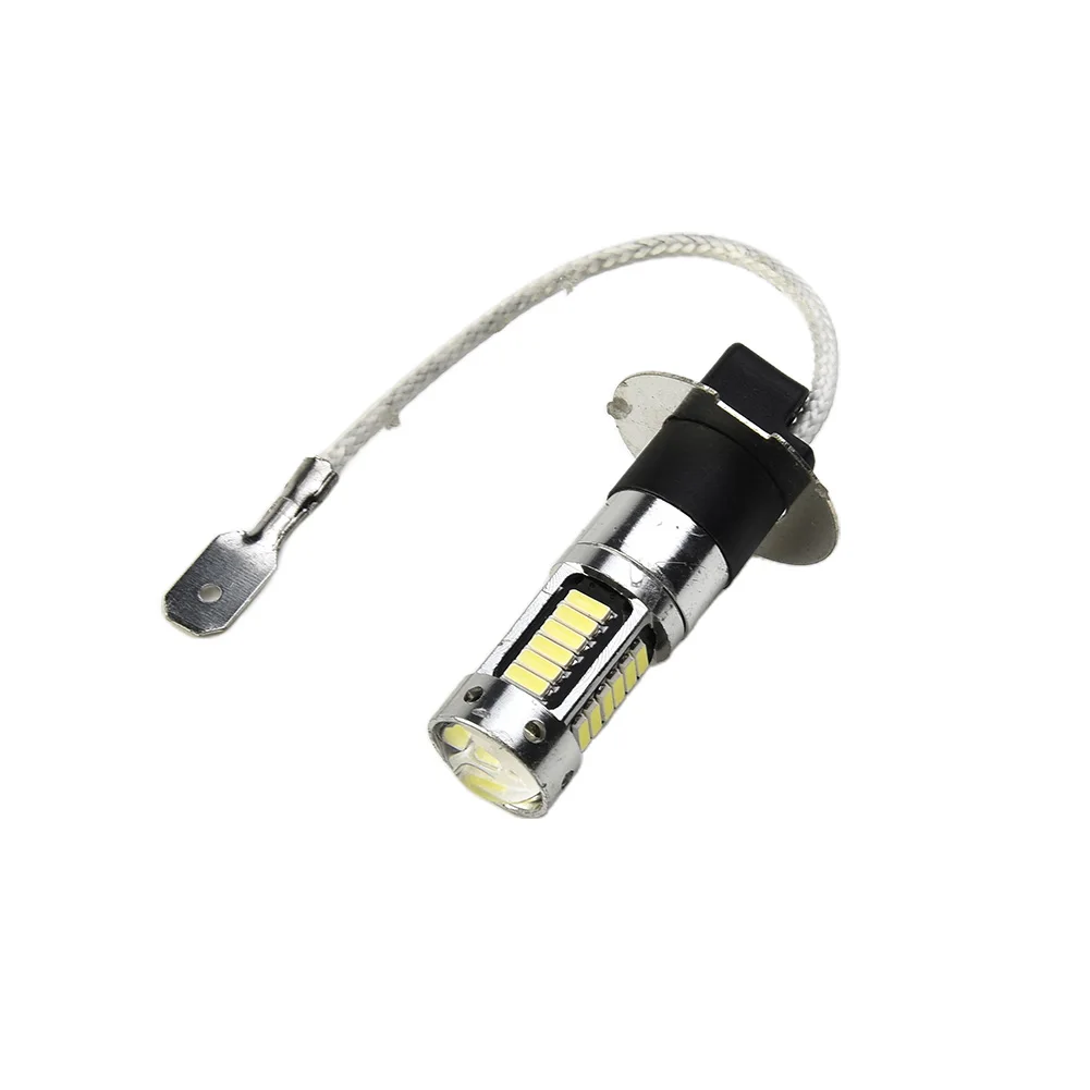 New Durable High Quality Useful Fog Light Bulbs Brand New Canbus H3 Kit LED Replacement Super Bright Accessory