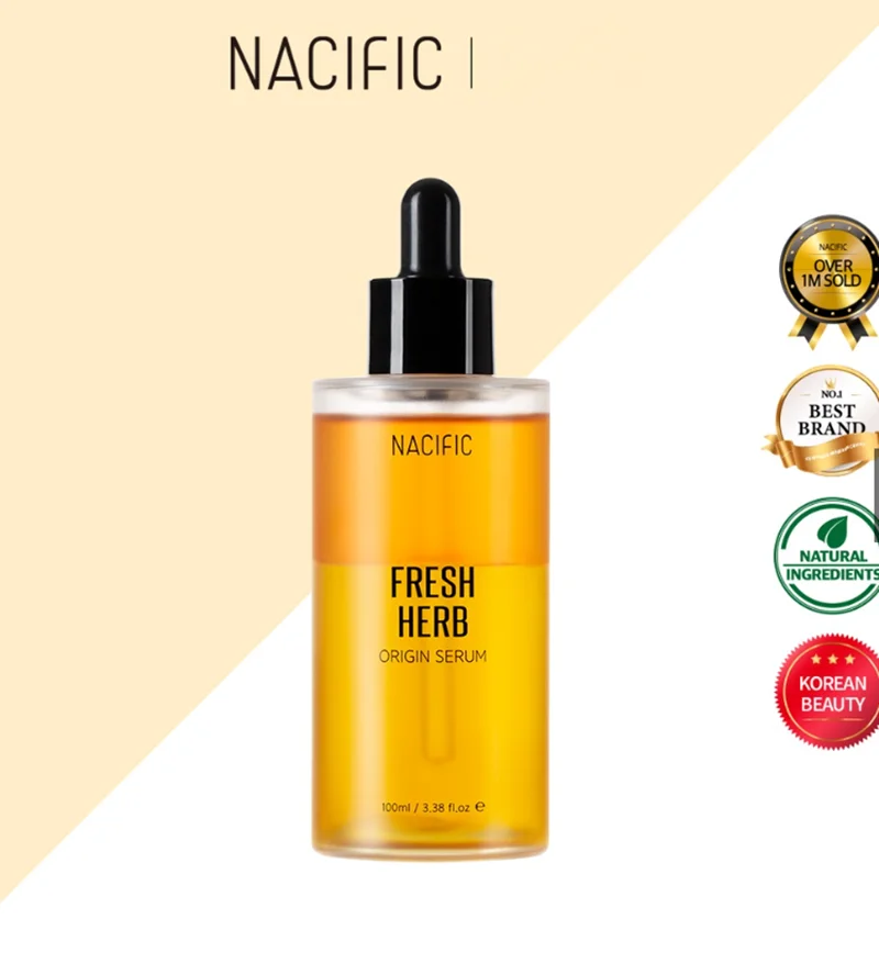 NACIFIC Fresh Herb Origin Serum Big Size 100ml Strengthens Firming Repair Anti Wrinkle Skin Care Korean Cosmetics