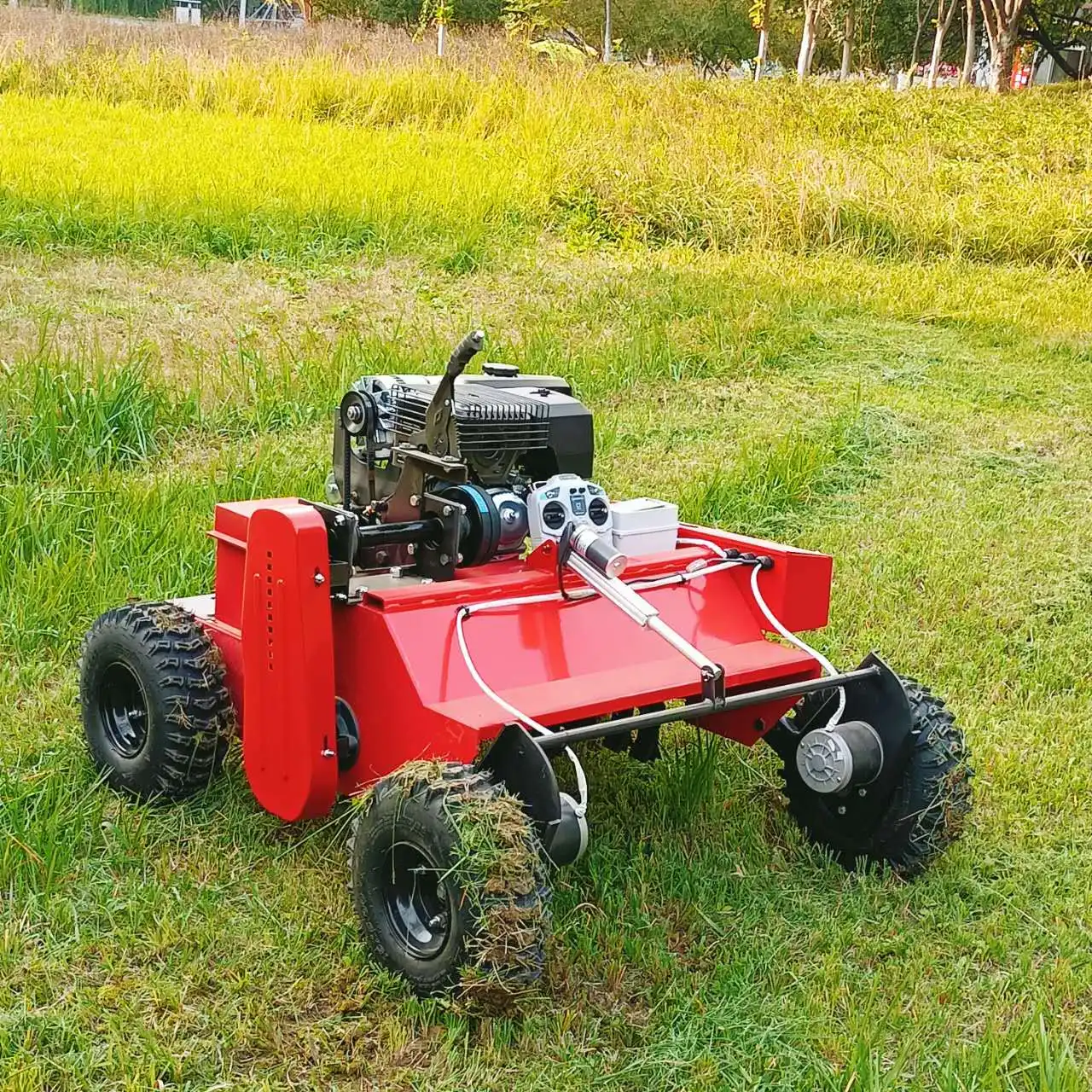 YYHC Control Robot Garden Battery Grass Cutter Machine Lawnmower Robot  Cortacesped Tondeuse a Gazon Robotic Lawn Mowers - AliExpress